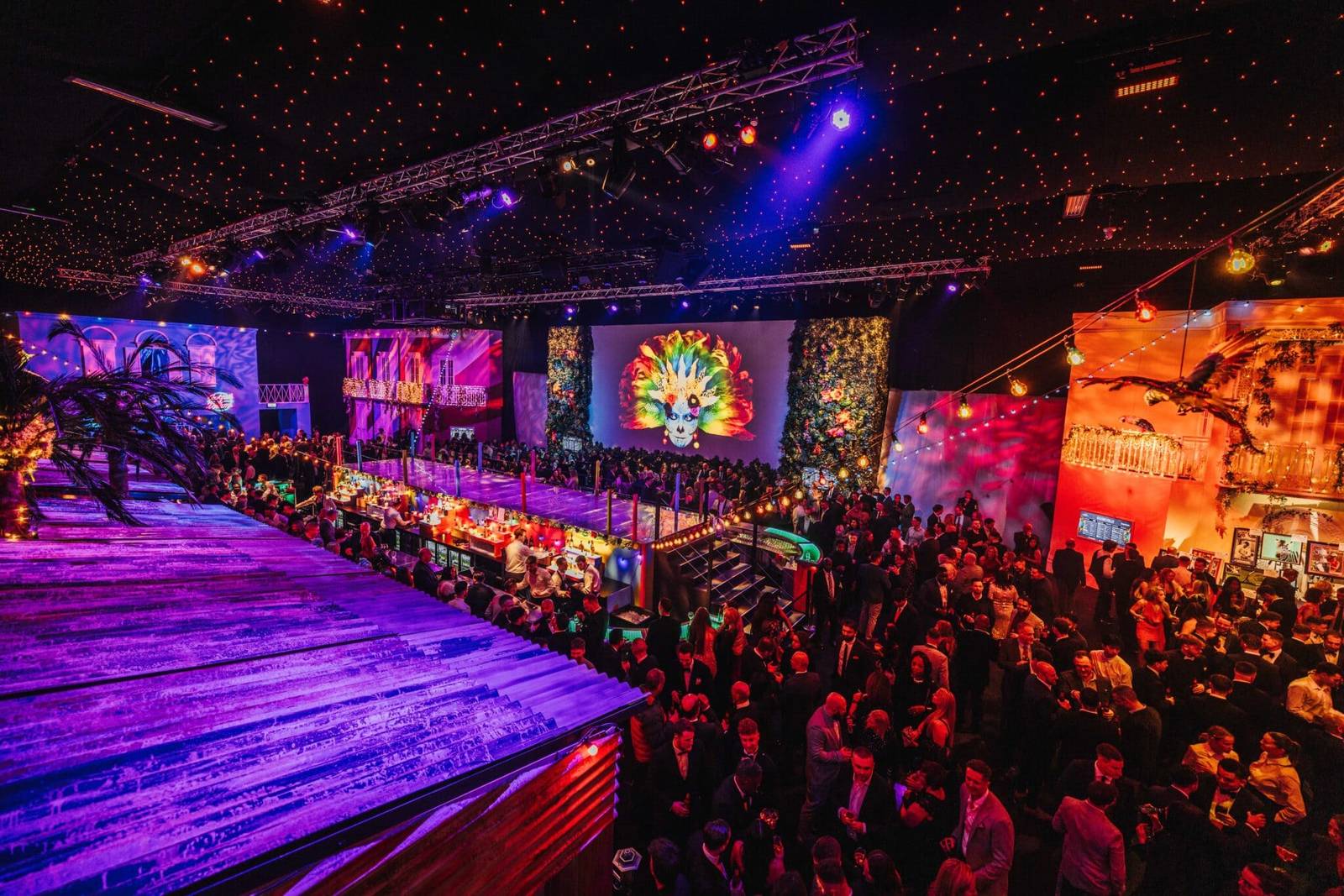 Carnivale shared Christmas party at Evolution London, Battersea Park, Battersea — photograph 2