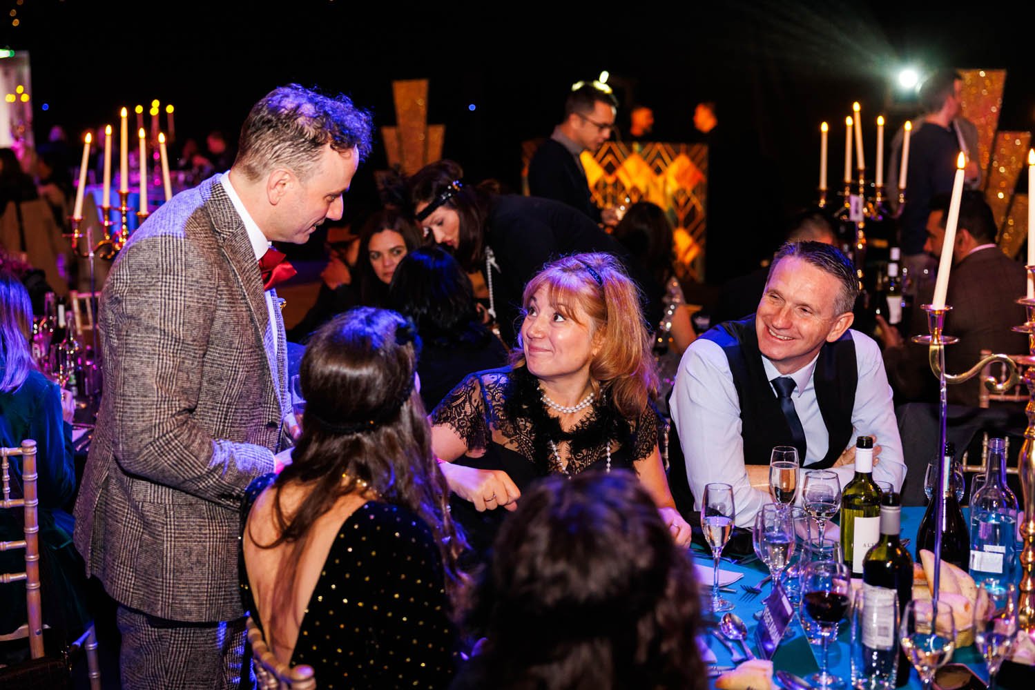 The Christmas Lodge shared Christmas party at The Fountain Room, Russell Square — photograph 2