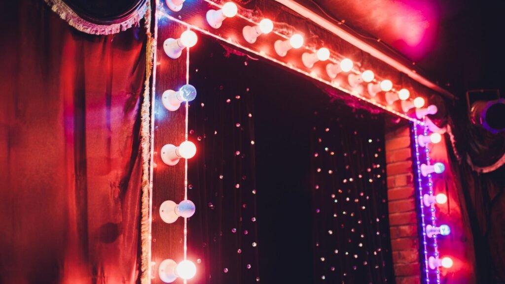 Cirque shared Christmas party at Bloomsbury Big Top, Russell Square — photograph 1