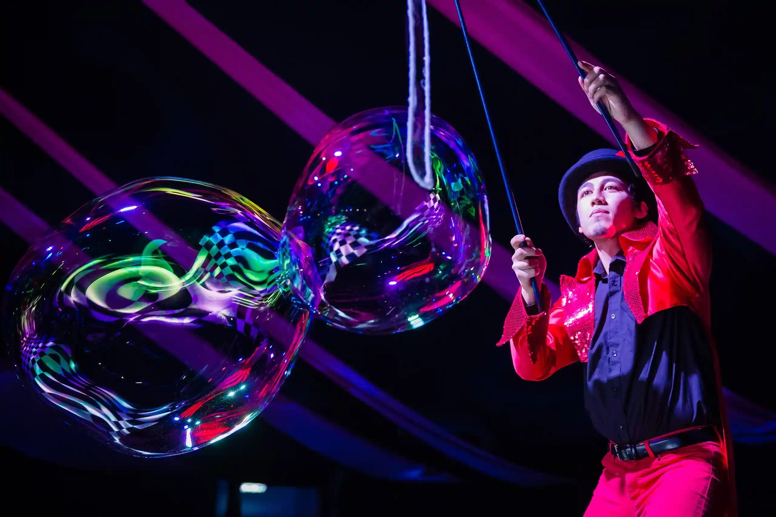 Cirque de Noël shared Christmas party at Tobacco Dock, Wapping — photograph 4