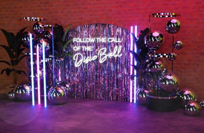 Disco Nights at the Vaults shared Christmas party at The Vaults at Old Billingsgate, Monument — photograph 1