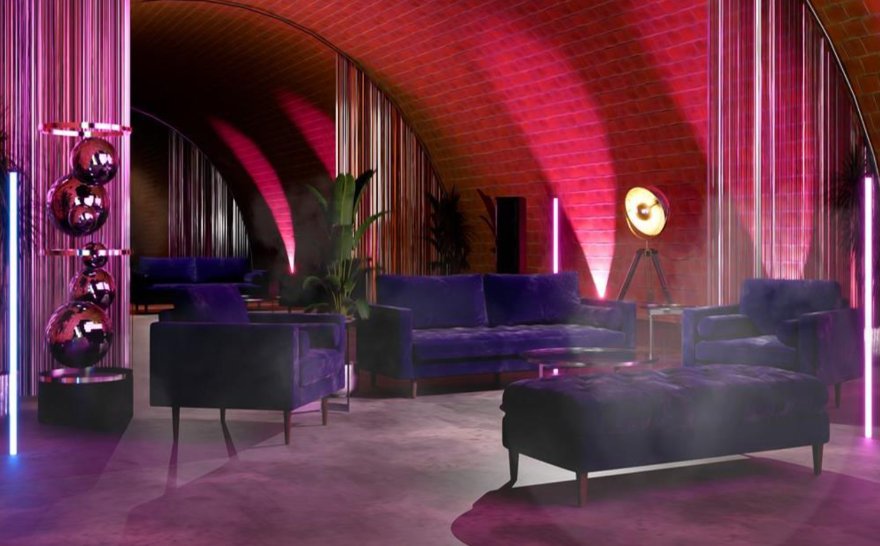 Disco Nights at the Vaults shared Christmas party at The Vaults at Old Billingsgate, Monument
