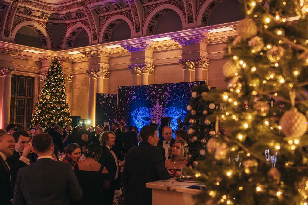 Grand Masquerade Ball shared Christmas party at Leonardo Royal London St Paul's, St Paul's — photograph 3