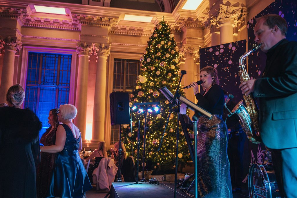 Grand Masquerade Ball shared Christmas party at Leonardo Royal London St Paul's, St Paul's