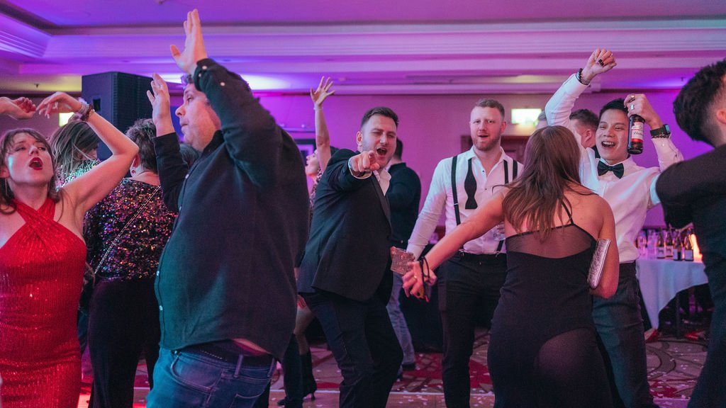 Hollywood Gala shared Christmas party at Leonardo Royal Hotel London Tower Bridge, Tower Hill — photograph 4