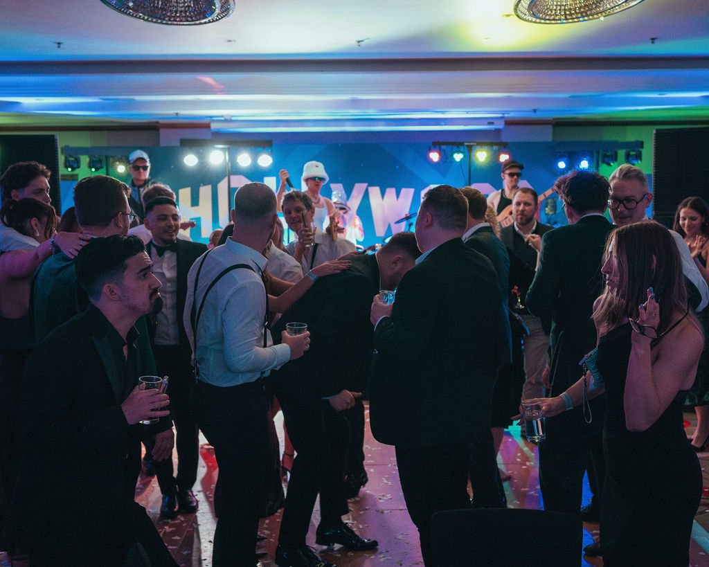 Hollywood Gala shared Christmas party at Leonardo Royal Hotel London Tower Bridge, Tower Hill