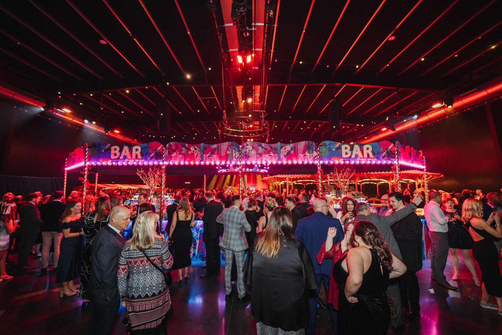 Urban Funfair shared Christmas party at Magazine London, North Greenwich — photograph 2