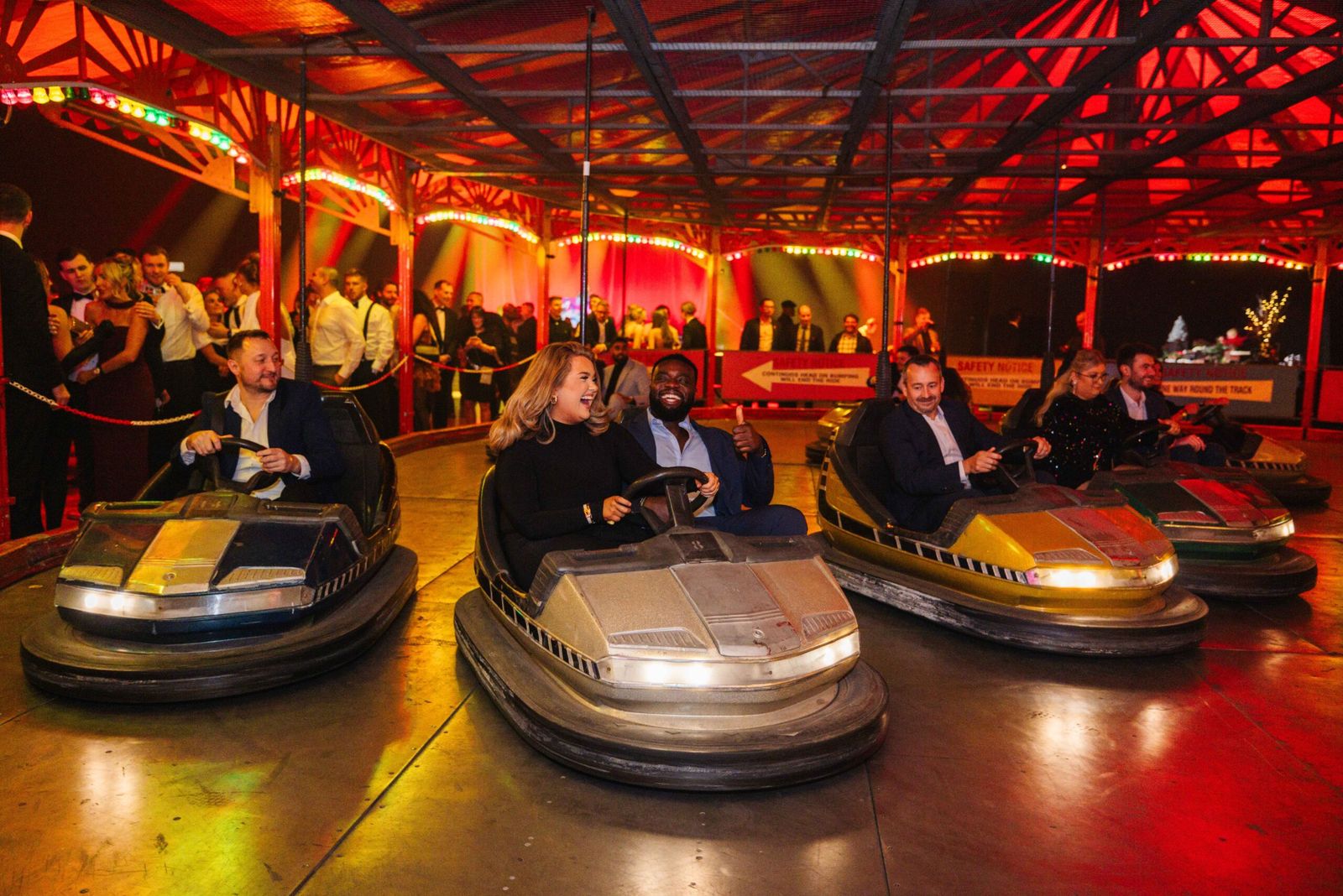 Urban Funfair shared Christmas party at Magazine London, North Greenwich